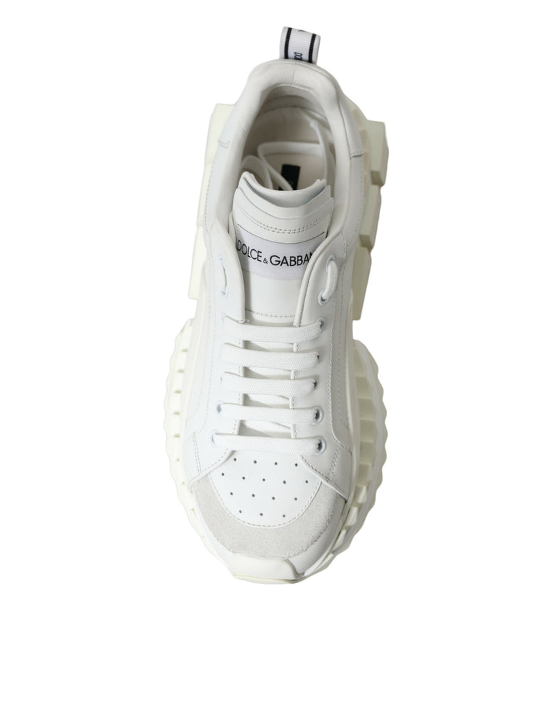 White Leather SUPER KING Sneakers Shoes