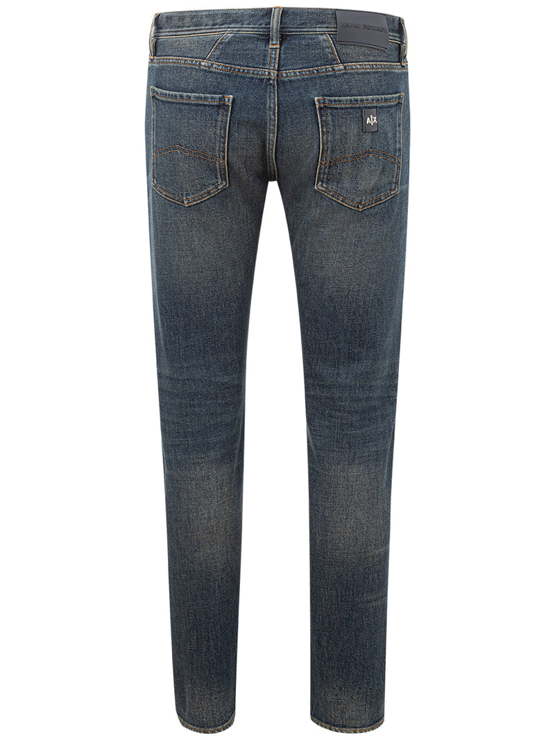 Blue Five Pocket Jeans