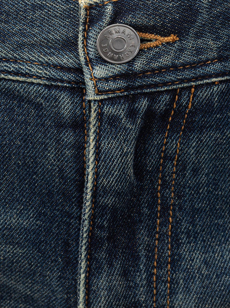 Blue Five Pocket Jeans