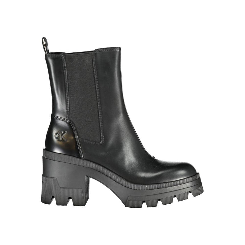 Black Polyester Boot