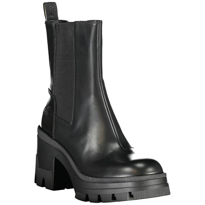 Black Polyester Boot