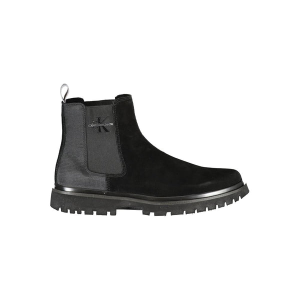 Black Polyester Boot