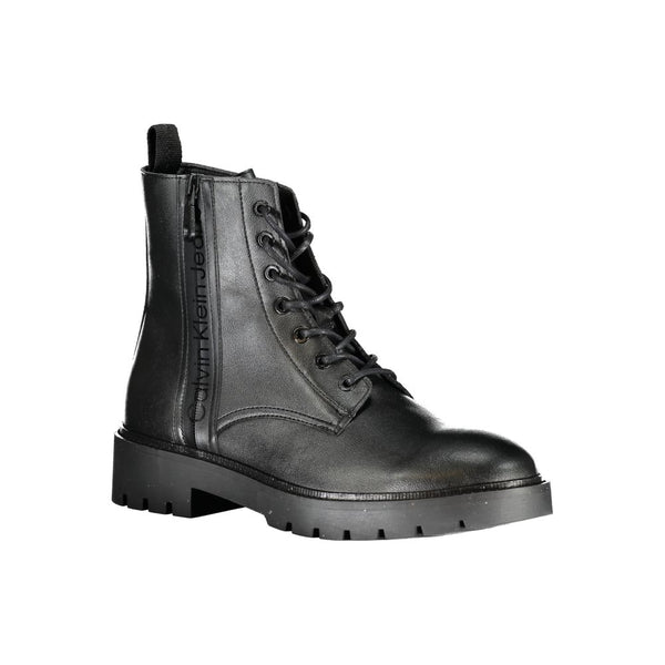 Black Polyester Boot