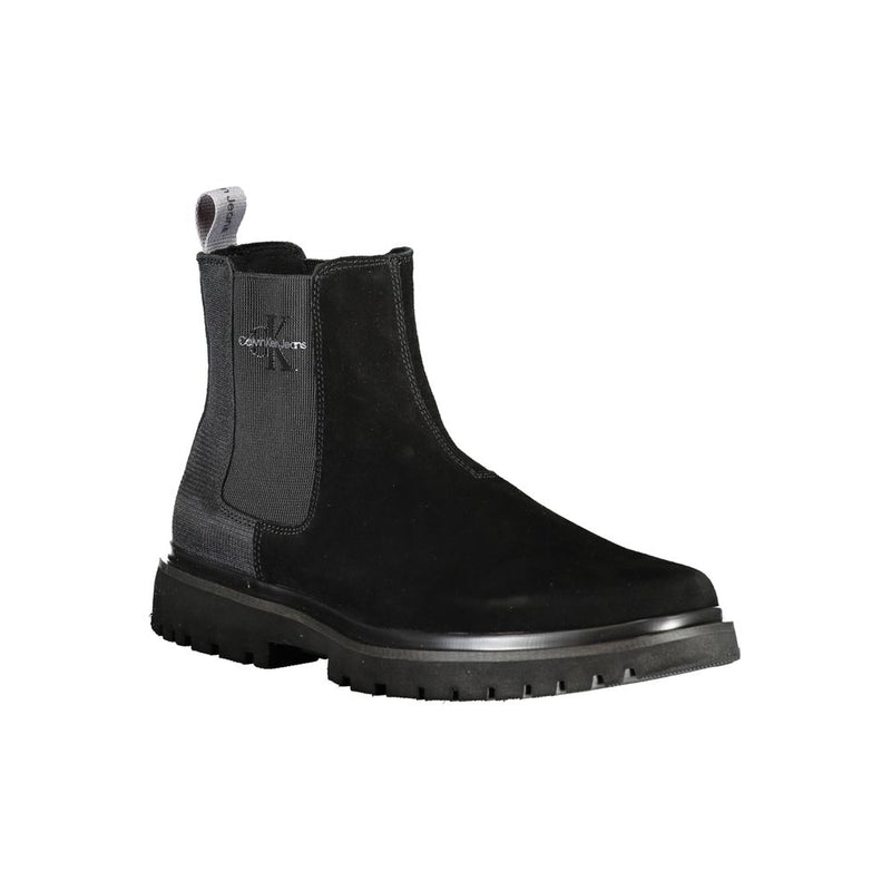 Black Polyester Boot