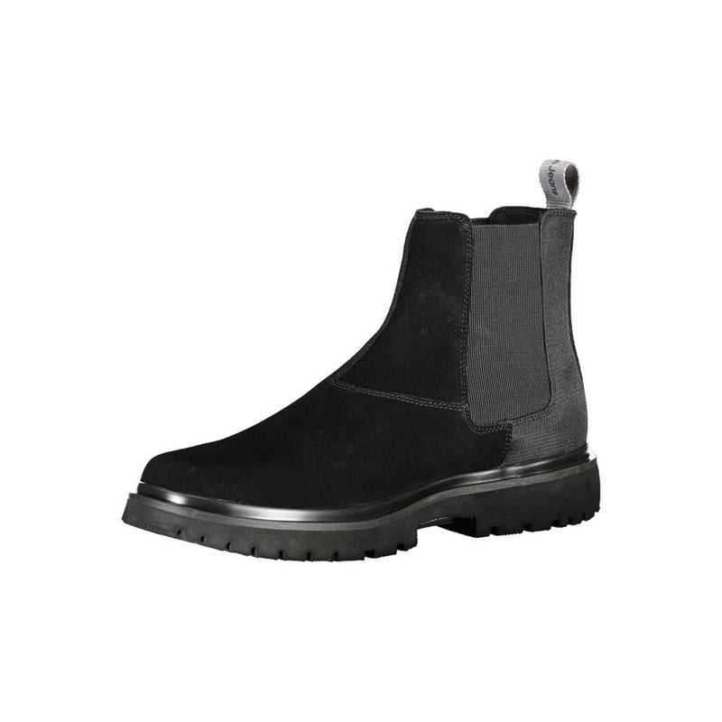 Black Polyester Boot