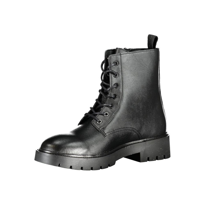 Black Polyester Boot