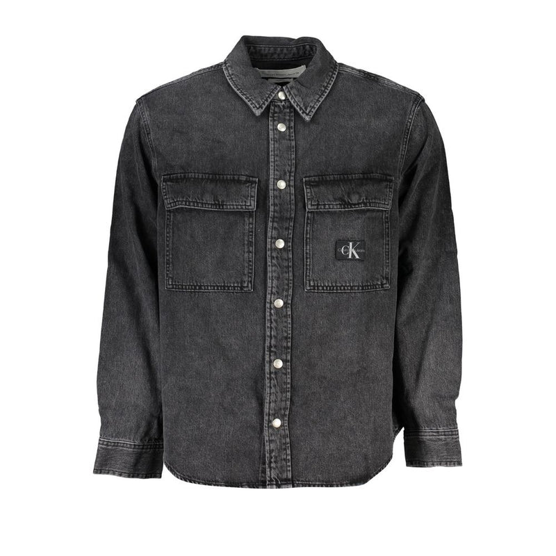 Black Cotton Shirt