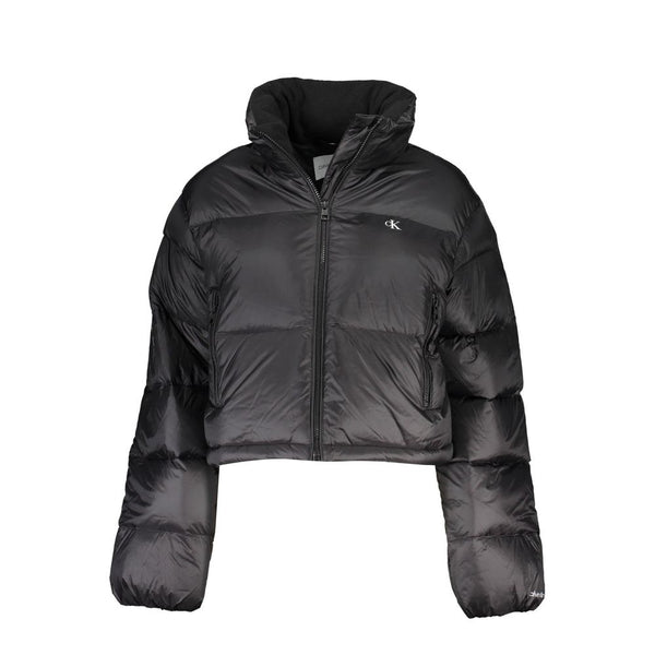 Black Polyamide Jackets & Coat