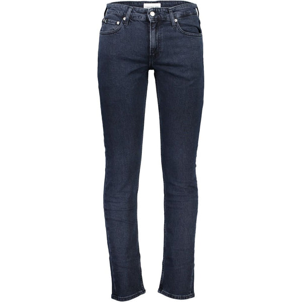 Blue Cotton Jeans & Pant