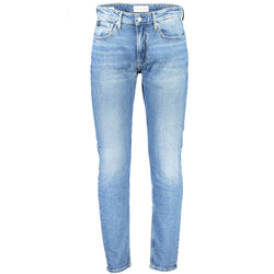 Blue Cotton Jeans & Pant