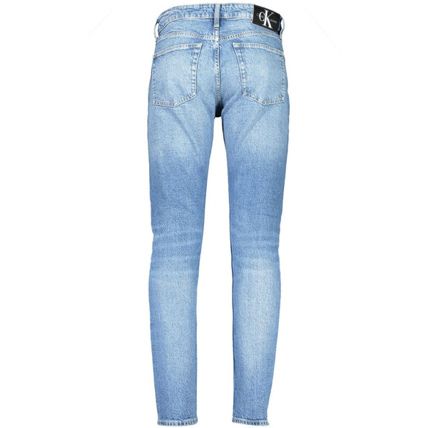 Blue Cotton Jeans & Pant