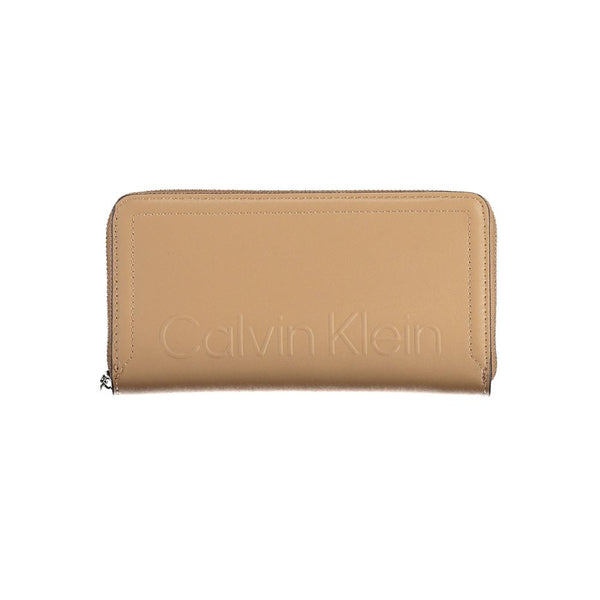 Brown Polyester Wallet