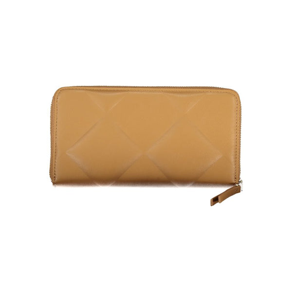 Brown Polyester Wallet