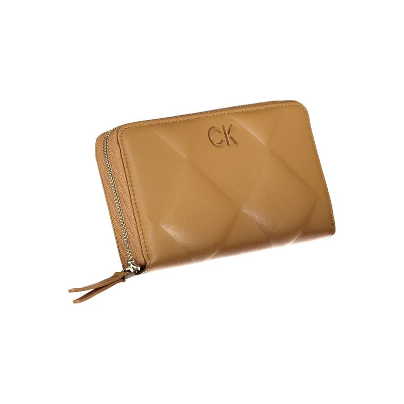 Brown Polyester Wallet