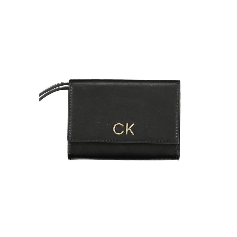 Black Polyester Wallet