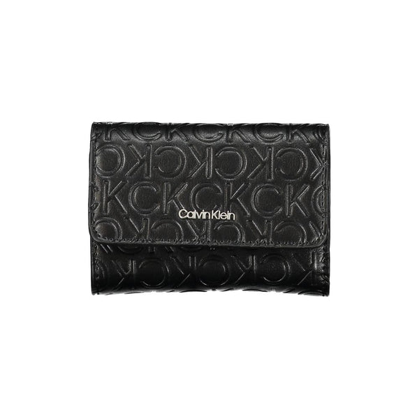 Black Polyester Wallet