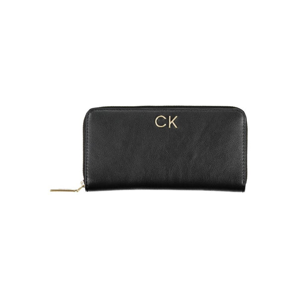 Black Polyester Wallet