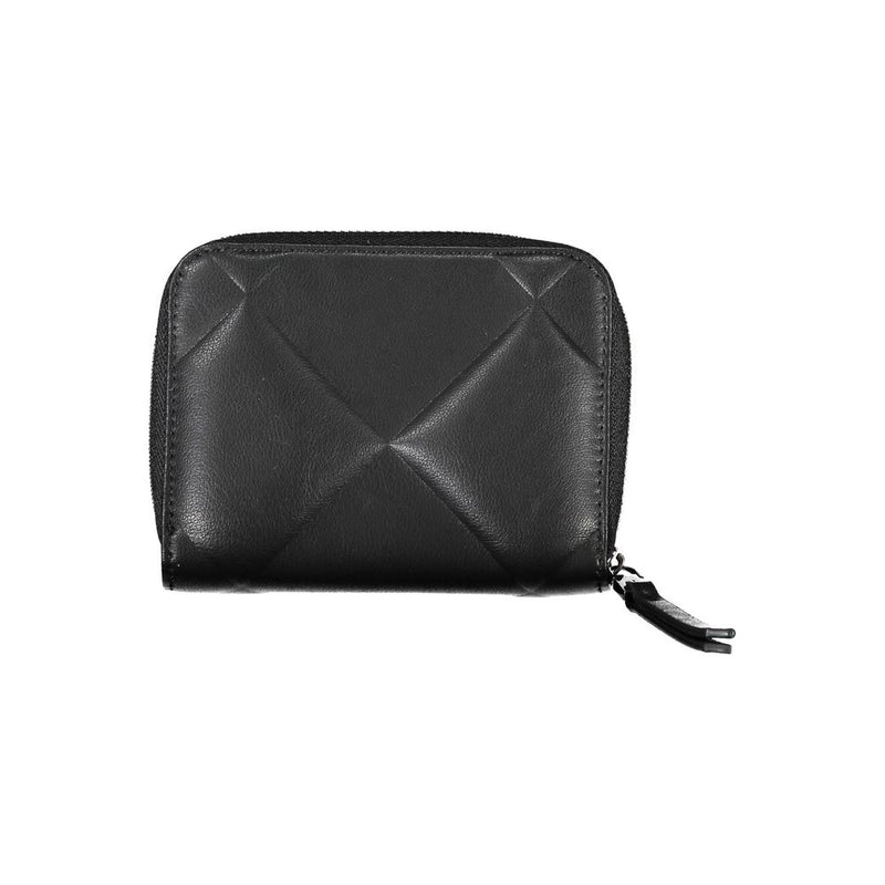 Black Polyester Wallet