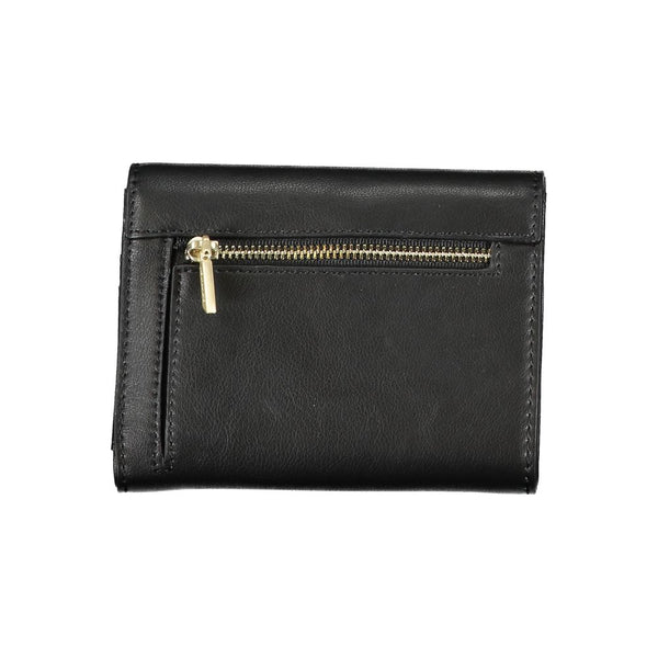 Black Polyester Wallet