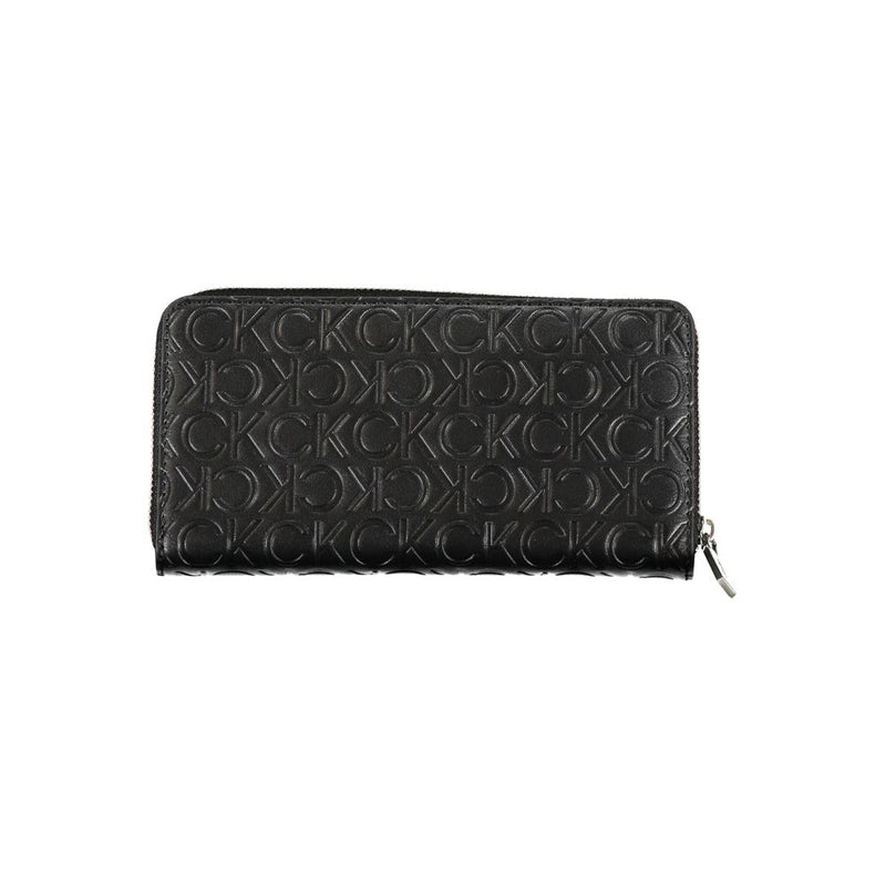 Black Polyester Wallet