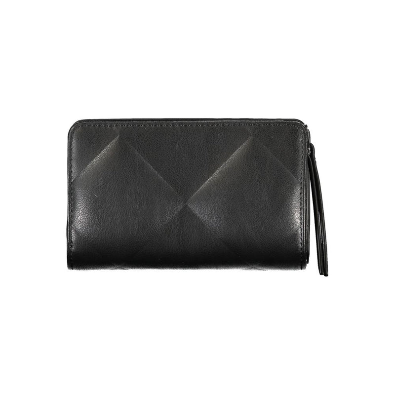 Black Polyester Wallet