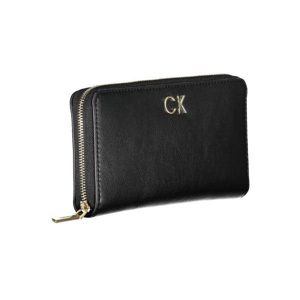 Black Polyester Wallet