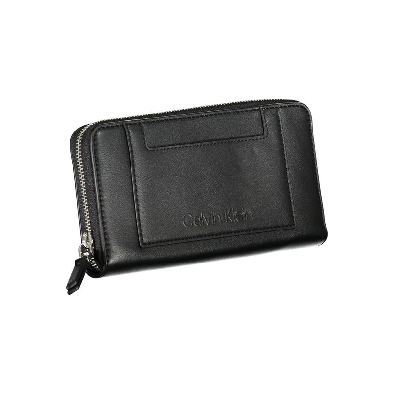 Black Polyester Wallet