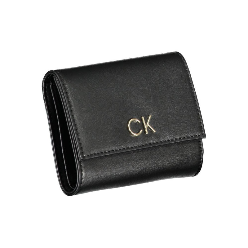 Black Polyester Wallet