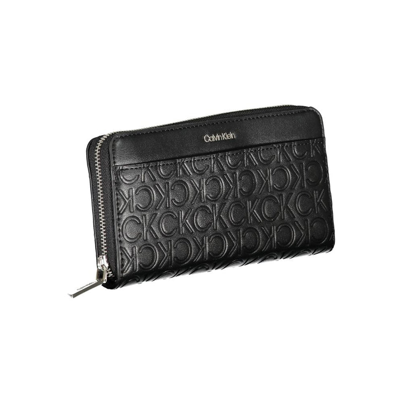 Black Polyester Wallet