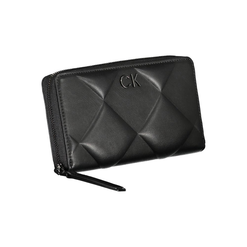 Black Polyester Wallet