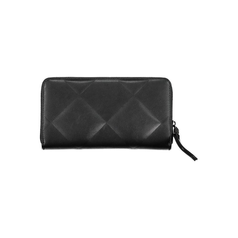 Black Polyester Wallet