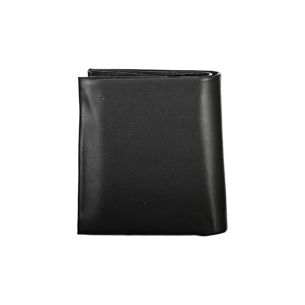 Black Polyester Wallet