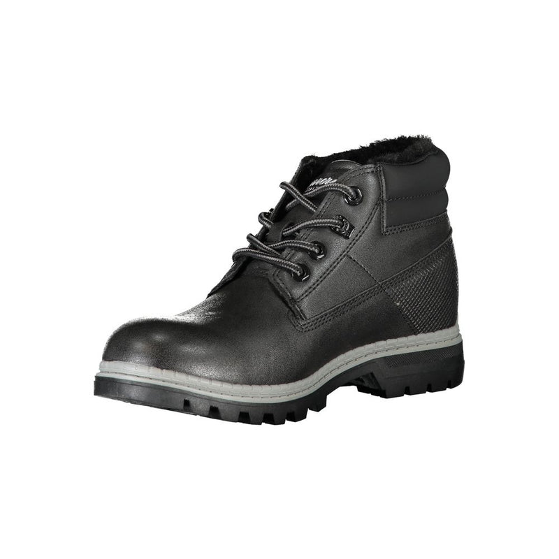 Black Polyester Boot