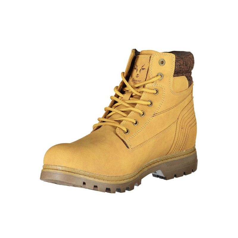 Yellow Polyester Boot