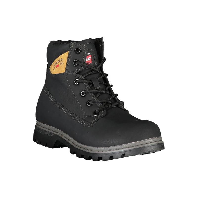 Black Polyester Boot