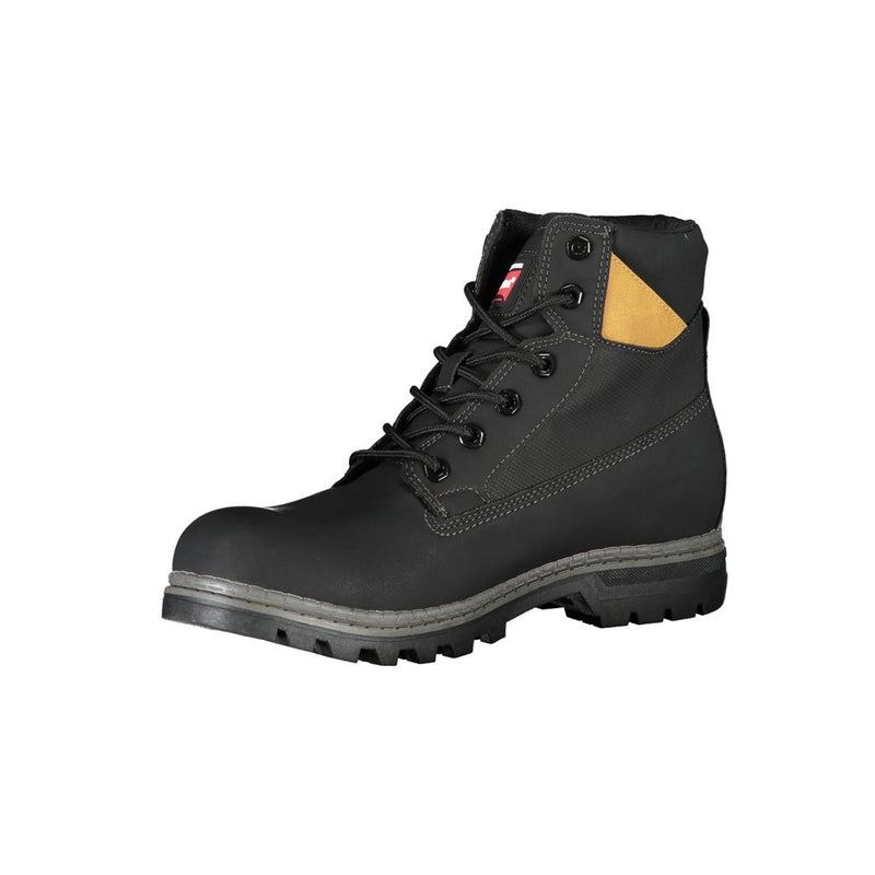 Black Polyester Boot