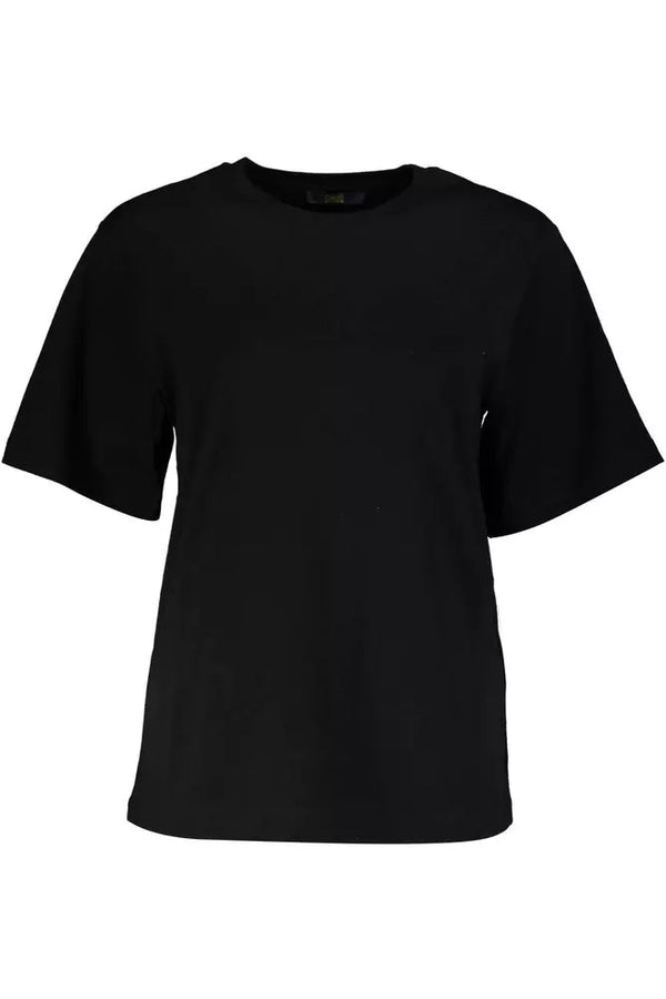 Black Cotton Tops & T-Shirt