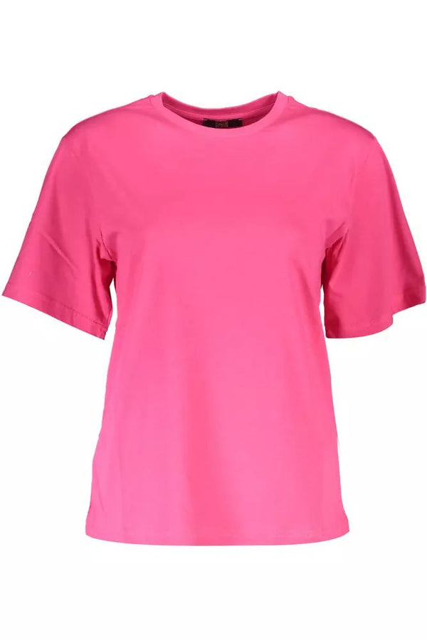 Pink Cotton Tops & T-Shirt