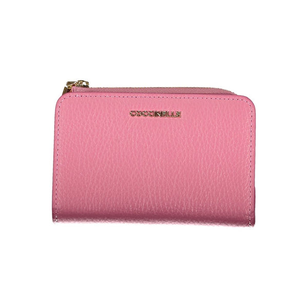 Pink Leather Wallet