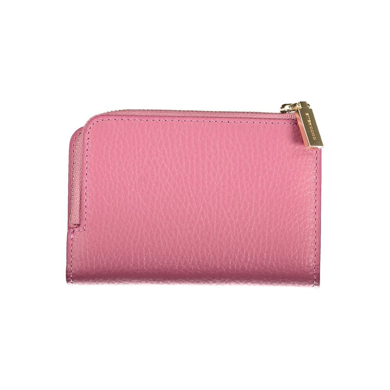 Pink Leather Wallet