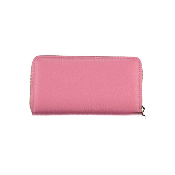 Pink Leather Wallet