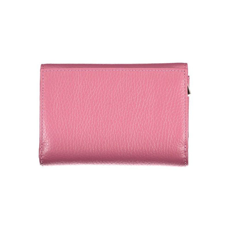 Pink Leather Wallet