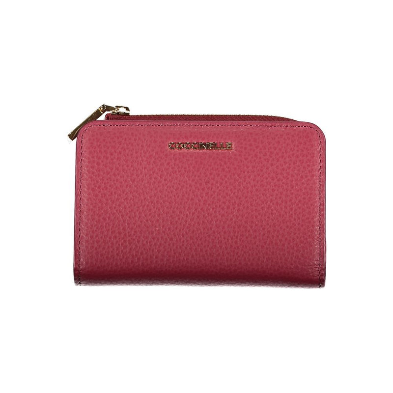 Pink Leather Wallet