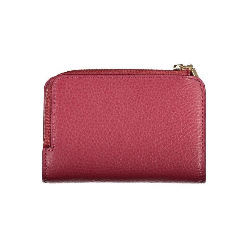 Pink Leather Wallet