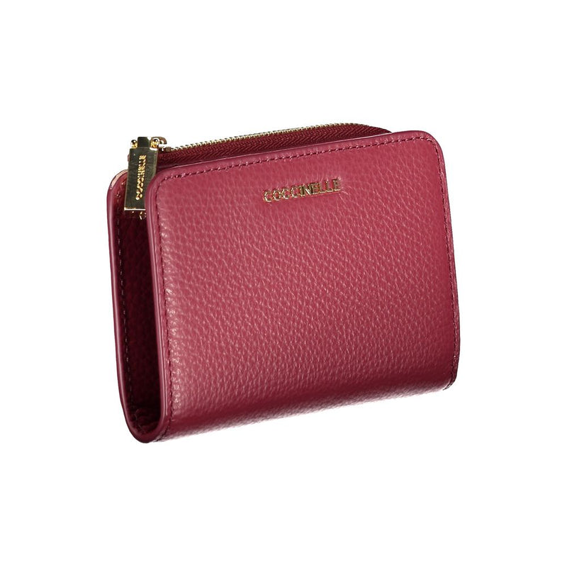 Pink Leather Wallet