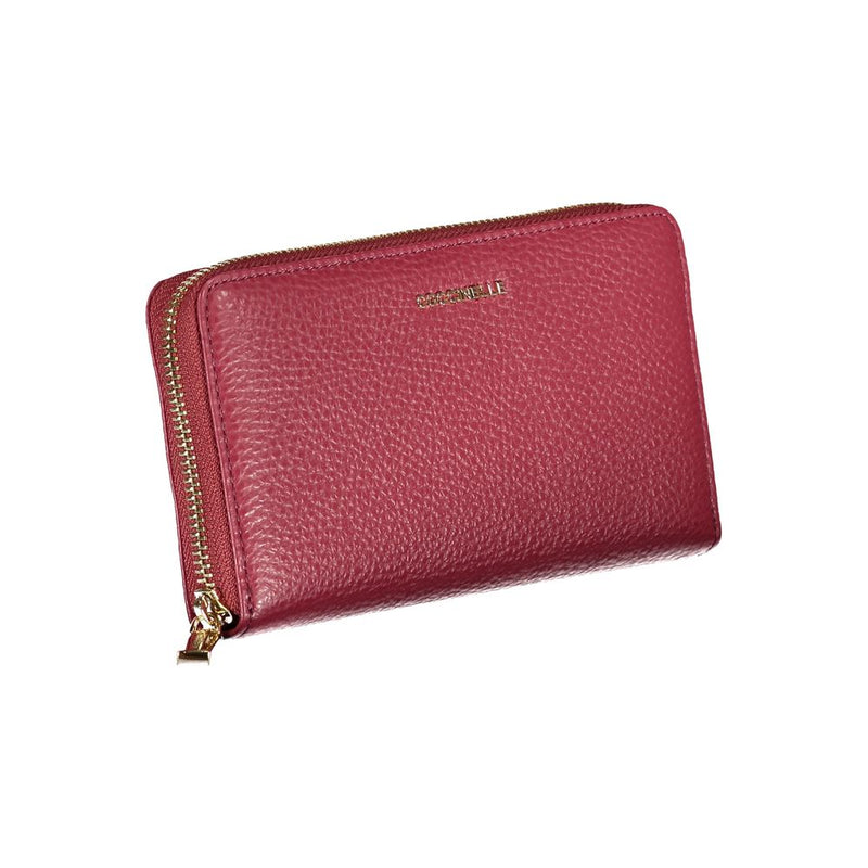 Pink Leather Wallet