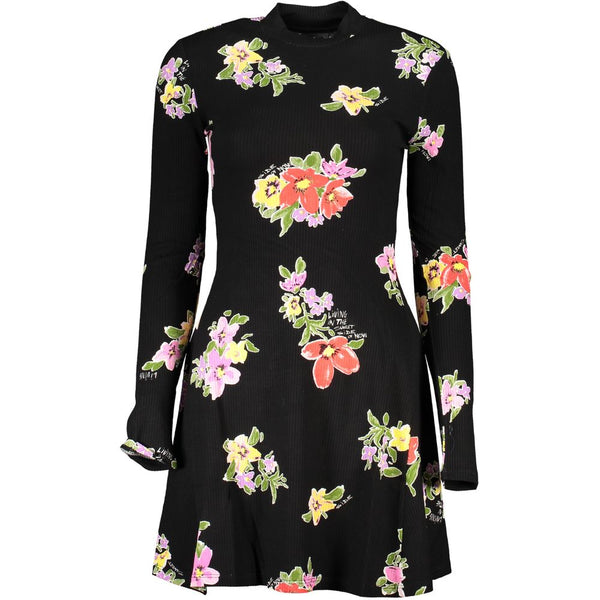 Black Elastane Dress