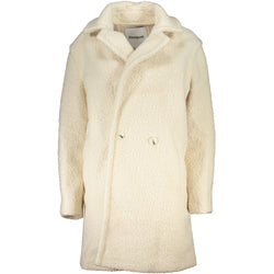 White Polyester Jackets & Coat