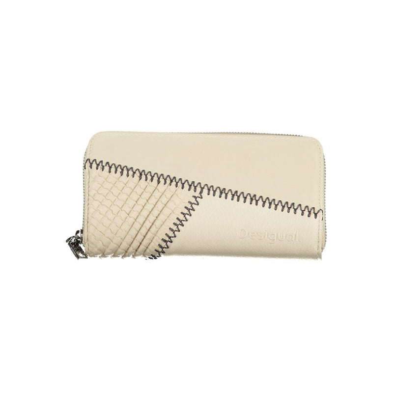 Beige Polyethylene Wallet