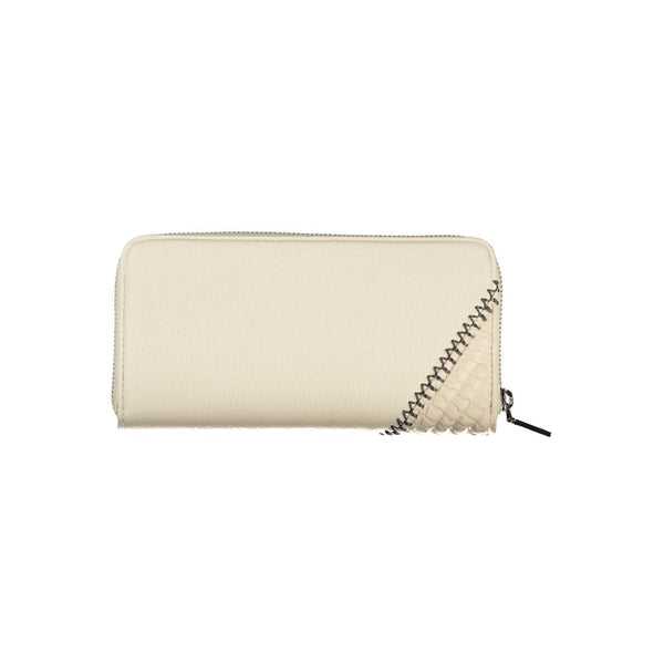 Beige Polyethylene Wallet